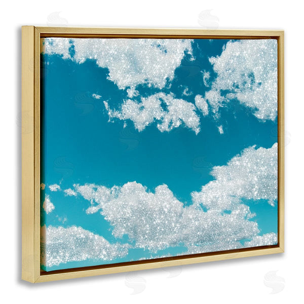 Stupell Industries Ziwei Li | Sparkling Clouds Blue Sky