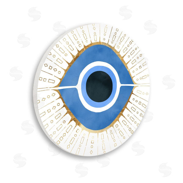stupell industries Ziwei Li | Spiritual Blue Evil Eye Symbol Wall Art