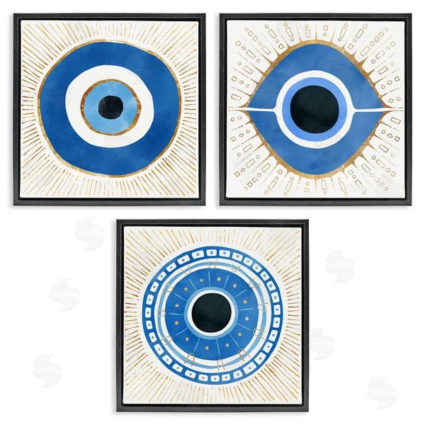 Stupell Industries Ziwei Li | Spiritual Evil Eye Mati Symbol Wall Art