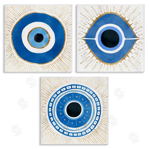 stupell industries Ziwei Li | Spiritual Evil Eye Mati Symbol Wall Art