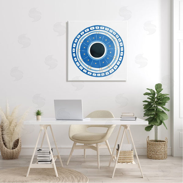 Stupell Industries Ziwei Li | Spiritual Mati Evil Eye Blocked Pattern Wall Art