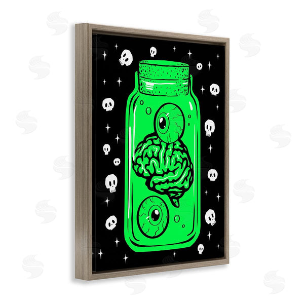 Stupell Industries Ziwei Li | Spooky Specimen Jar Wall Art