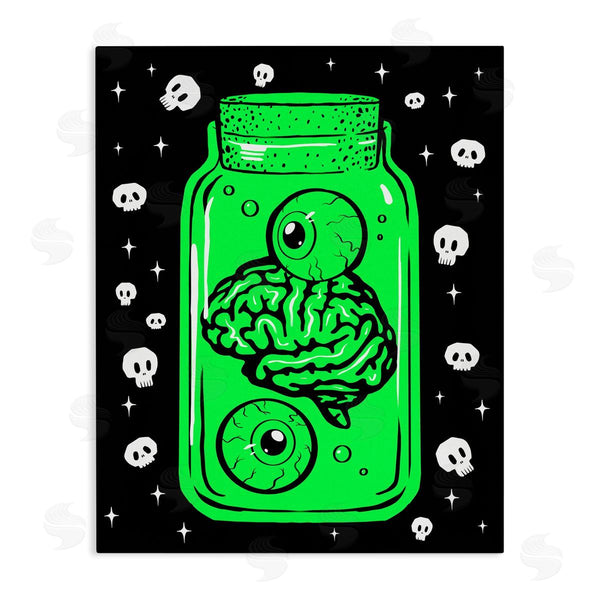 stupell industries Ziwei Li | Spooky Specimen Jar Wall Art