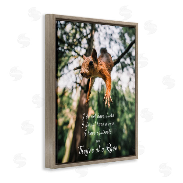 Stupell Industries Ziwei Li | Squirrels At A Rave Funny