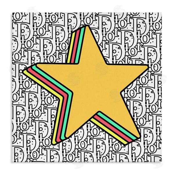 stupell industries Ziwei Li | Star over Fashion Pattern