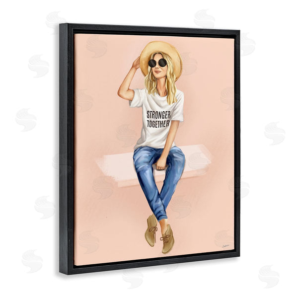 Stupell Industries Ziwei Li | Stronger Together Relaxed Female