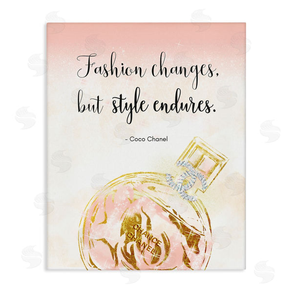 stupell industries Ziwei Li | Style Endures Typography Quote Designer Glam Perfume Wall Art