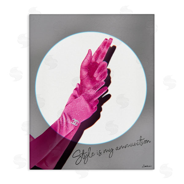 stupell industries Ziwei Li | Style Is Ammunition Wall Art