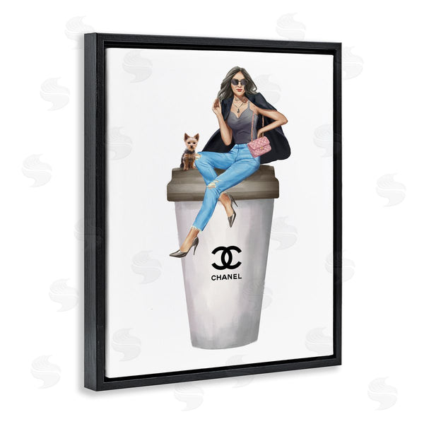 Stupell Industries Ziwei Li | Stylish Female Designer Glam Coffee