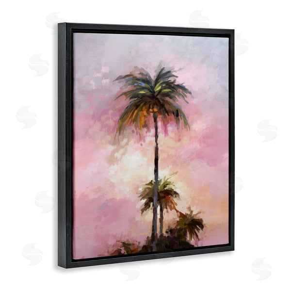 Stupell Industries Ziwei Li | Summer Sunset Palms Wall Art