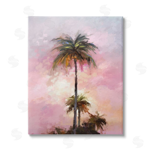 stupell industries Ziwei Li | Summer Sunset Palms Wall Art