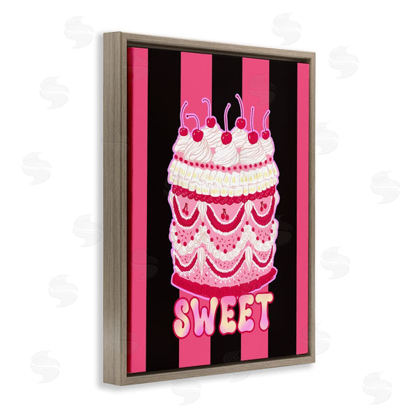 Stupell Industries Ziwei Li | Sweet Cake With Stripes
