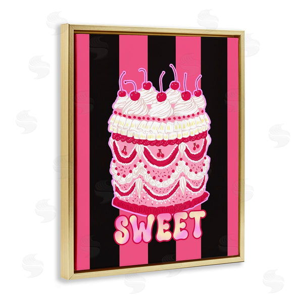 Stupell Industries Ziwei Li | Sweet Cake With Stripes