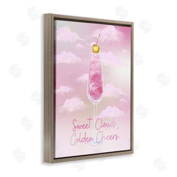 Stupell Industries Ziwei Li | Sweet Clouds Golden Cheers