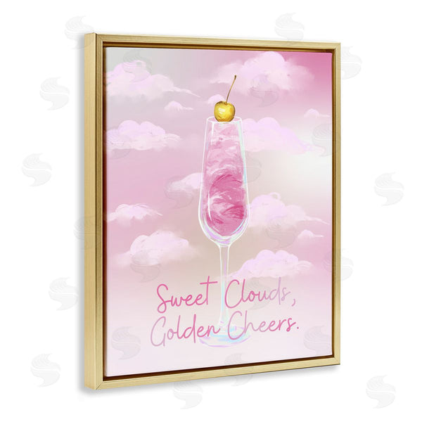 Stupell Industries Ziwei Li | Sweet Clouds Golden Cheers
