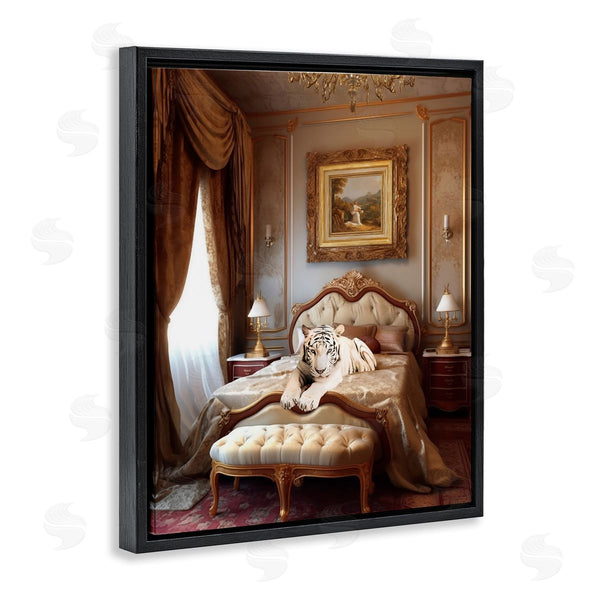 Stupell Industries Ziwei Li | Tiger In Regal Room Wall Art