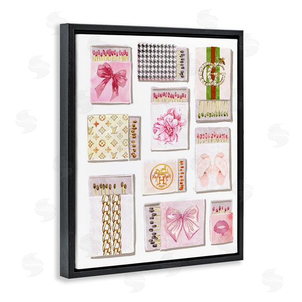 Stupell Industries Ziwei Li | Trendy Glam Match Boxes