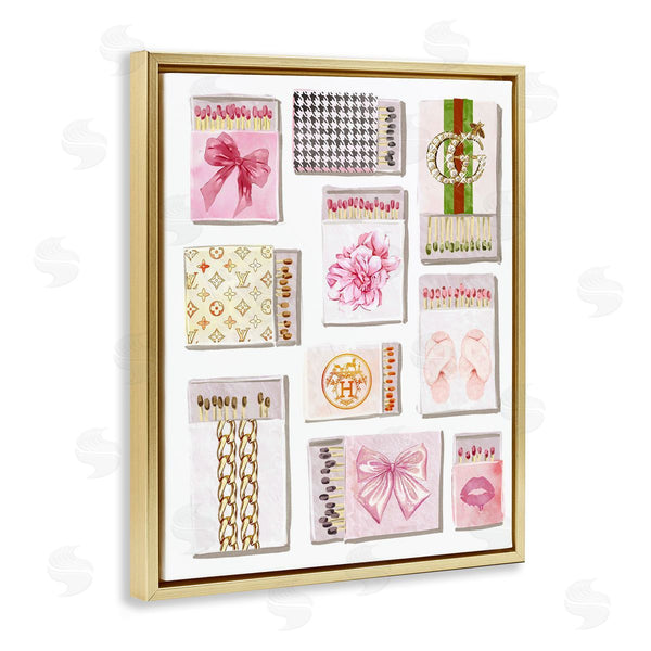 Stupell Industries Ziwei Li | Trendy Glam Match Boxes