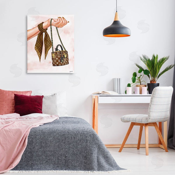 Stupell Industries Ziwei Li | Trendy Handbag On Wrist Wall Art