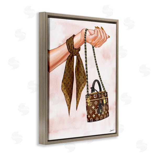 Stupell Industries Ziwei Li | Trendy Handbag On Wrist Wall Art