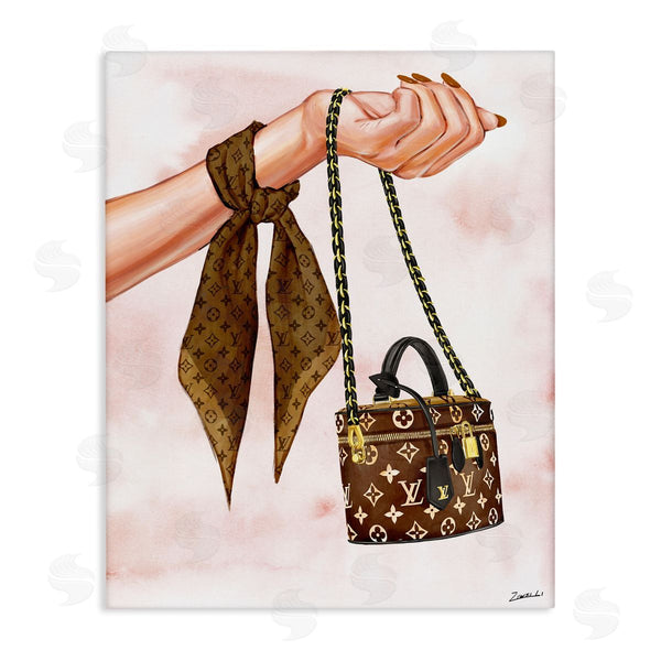 stupell industries Ziwei Li | Trendy Handbag on Wrist Wall Art