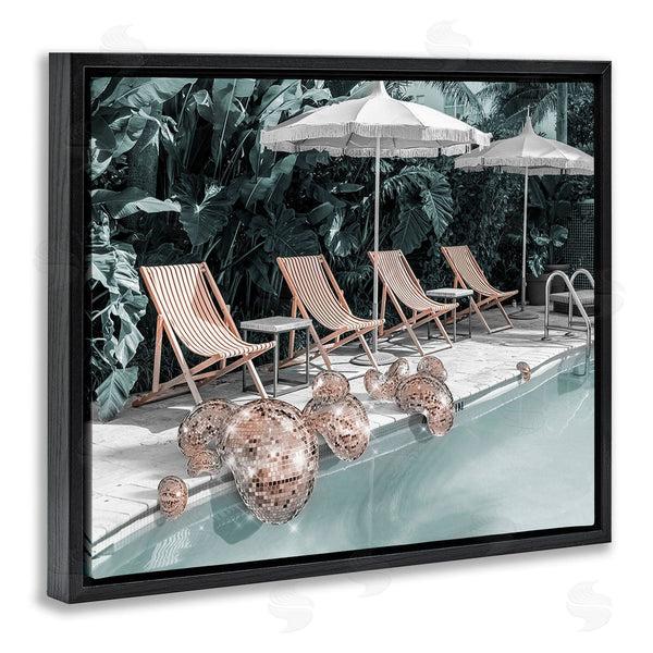 Stupell Industries Ziwei Li | Tropical Disco Balls Wall Art