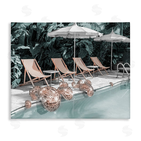 stupell industries Ziwei Li | Tropical Disco Balls Wall Art