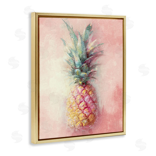 Stupell Industries Ziwei Li | Tropical Glam Pineapple Wall Art