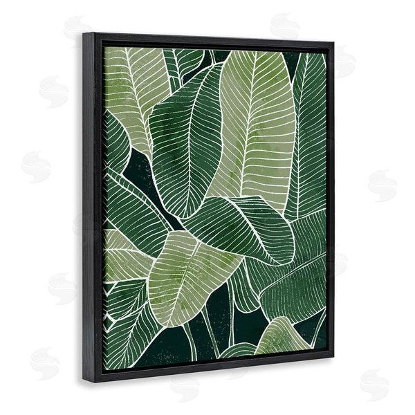 Stupell Industries Ziwei Li | Tropical Jungle Nature Leaves Wall Art