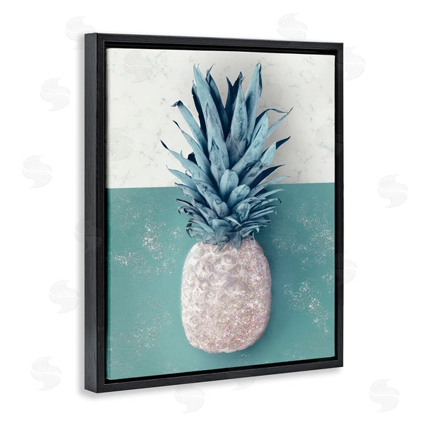Stupell Industries Ziwei Li | Tropical Pineapple Fruit Muted Green Beige