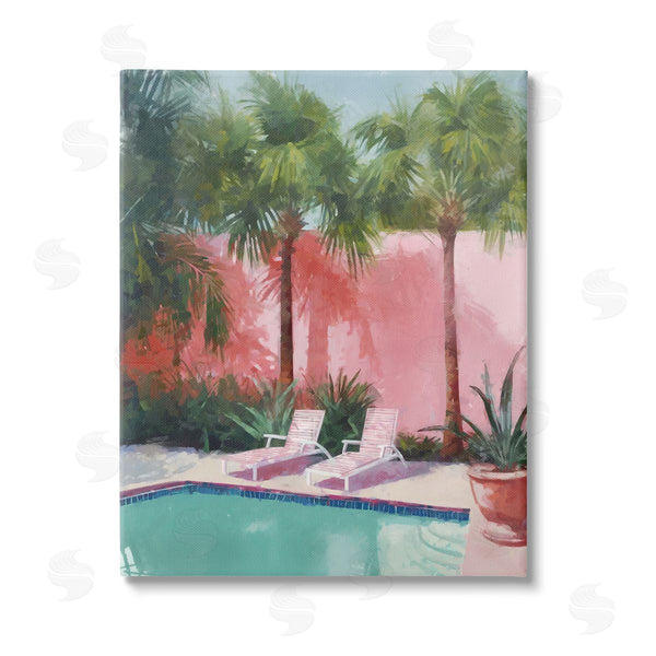 stupell industries Ziwei Li | Tropical Summer Pool Wall Art