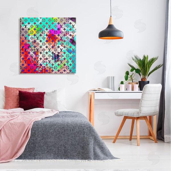 Stupell Industries Ziwei Li | Urban Glam Logo Pattern Wall Art