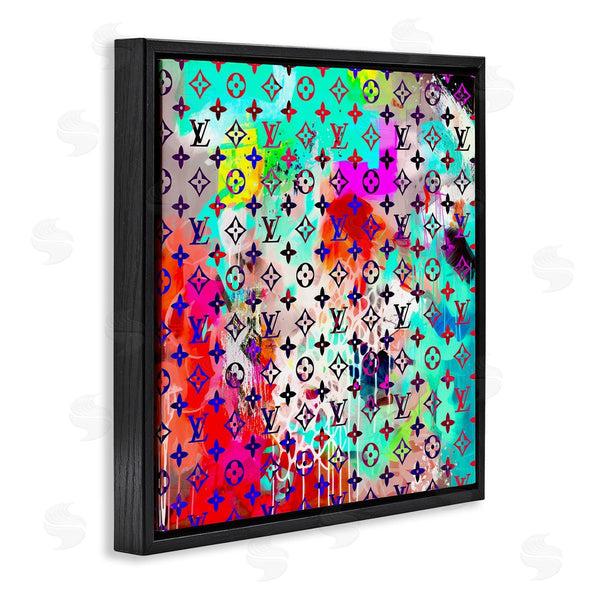 Stupell Industries Ziwei Li | Urban Glam Logo Pattern Wall Art