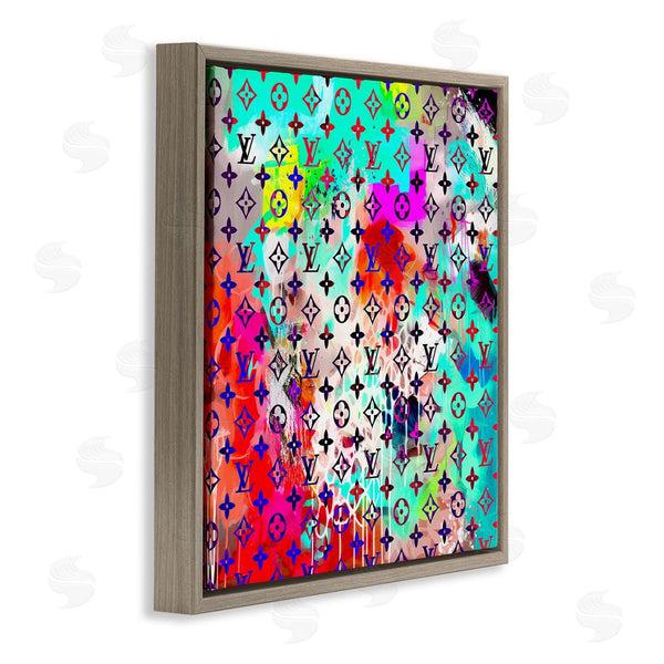 Stupell Industries Ziwei Li | Urban Glam Logo Pattern Wall Art