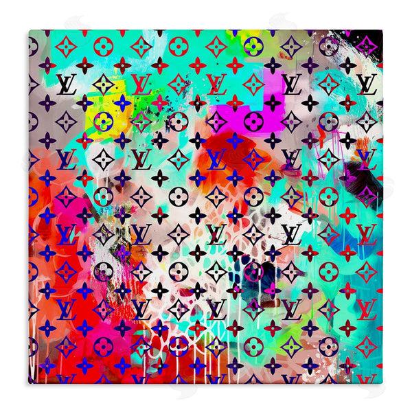 stupell industries Ziwei Li | Urban Glam Logo Pattern Wall Art