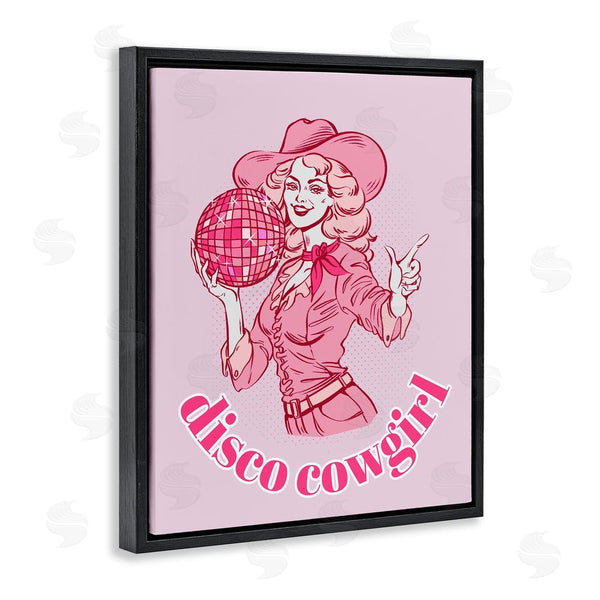 Stupell Industries Ziwei Li | Vintage Disco Cowgirl Wall Art
