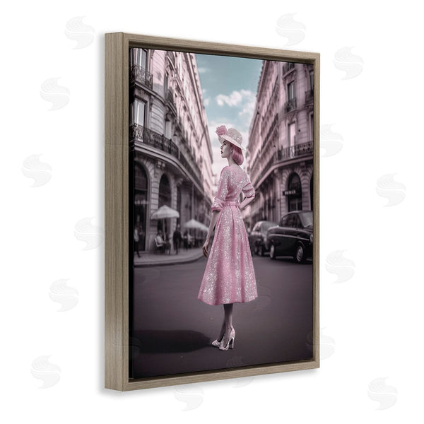 Stupell Industries Ziwei Li | Vintage Fashion In City Wall Art