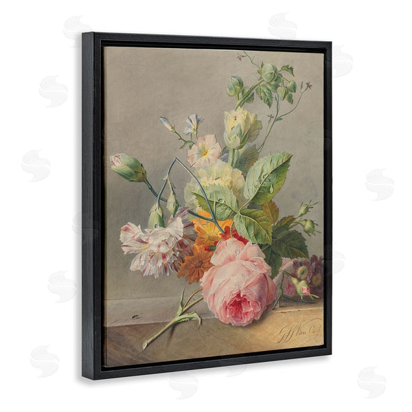 Stupell Industries Ziwei Li | Vintage Pink Florals On Table