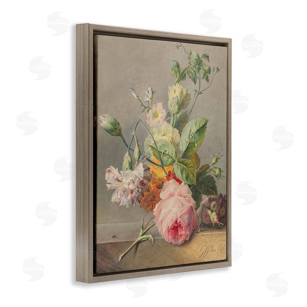 Stupell Industries Ziwei Li | Vintage Pink Florals On Table