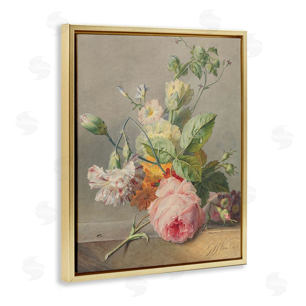 Stupell Industries Ziwei Li | Vintage Pink Florals On Table