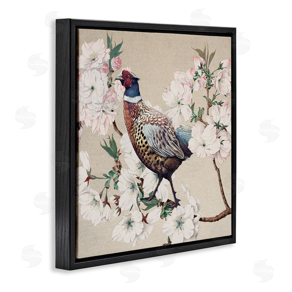 Stupell Industries Ziwei Li | Vintage Wild Turkey Pink Tree Blossoms