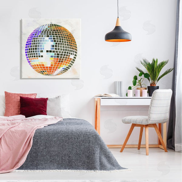 Stupell Industries Ziwei Li | Vivid Disco Ball Pattern Wall Art