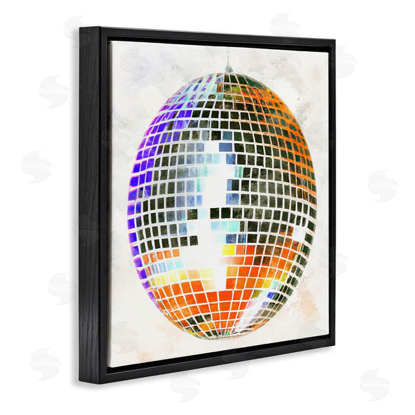 Stupell Industries Ziwei Li | Vivid Disco Ball Pattern Wall Art