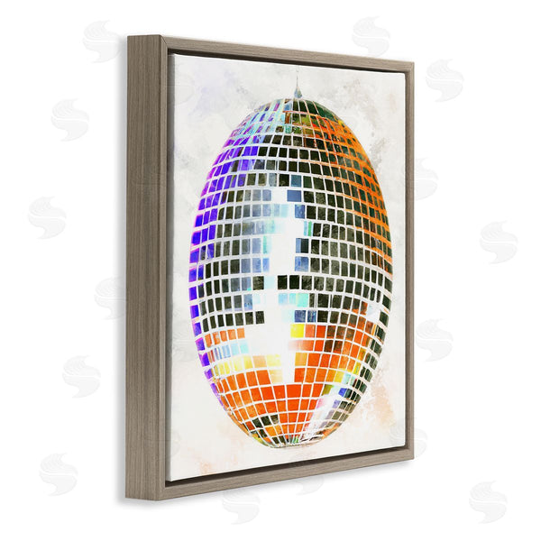 Stupell Industries Ziwei Li | Vivid Disco Ball Pattern Wall Art