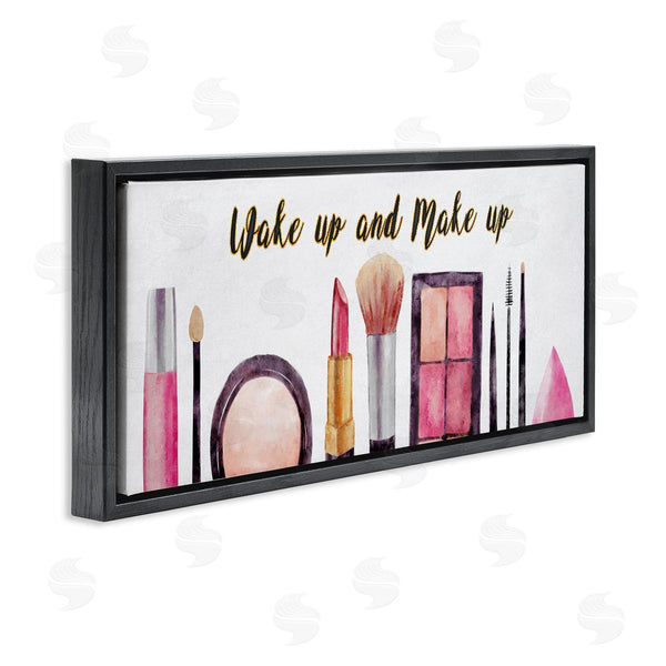 Stupell Industries Ziwei Li | Wake Up Make Up Watercolor