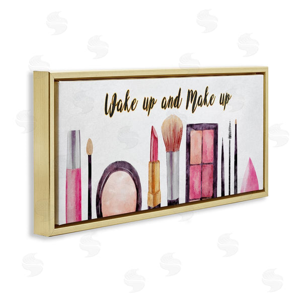 Stupell Industries Ziwei Li | Wake Up Make Up Watercolor