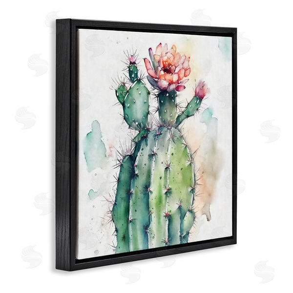 Stupell Industries Ziwei Li | Watercolor Cactus Desert Nature Wall Art