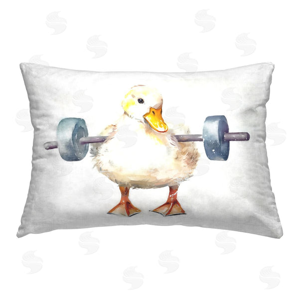 stupell industries Ziwei Li | Weightlifting Duck Portrait