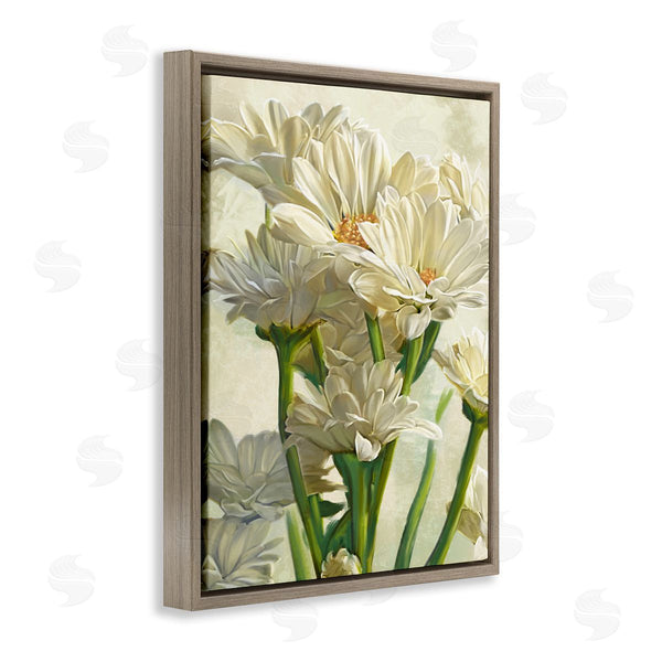 Stupell Industries Ziwei Li | White Daisy Spring Florals