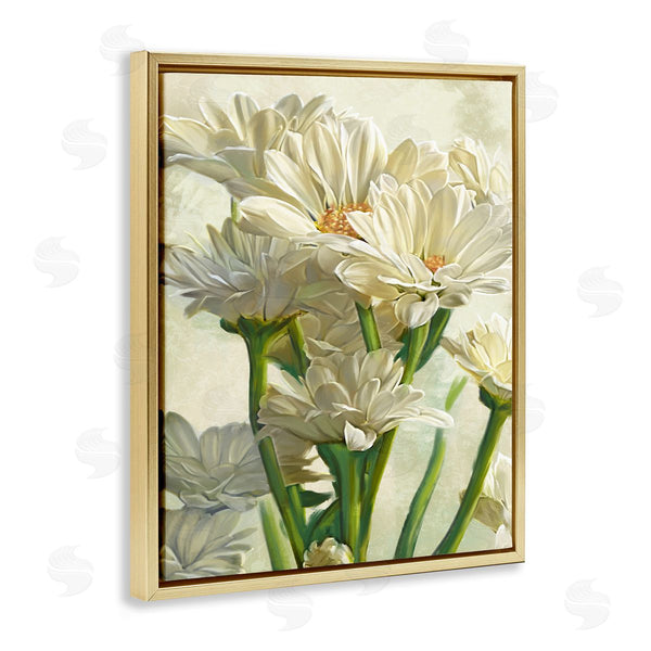 Stupell Industries Ziwei Li | White Daisy Spring Florals